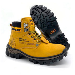 Bota 2115 Mostarda Nobuck