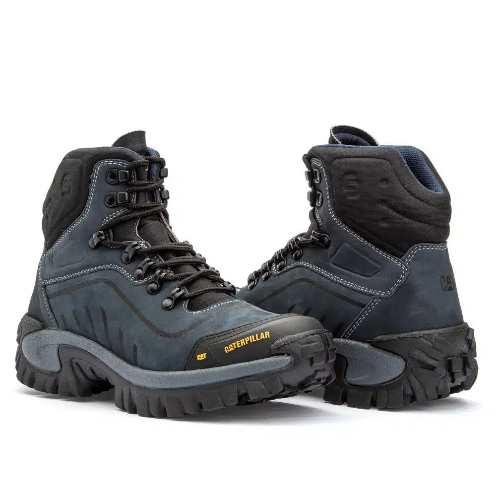 Bota Conquest Azul Nobuck
