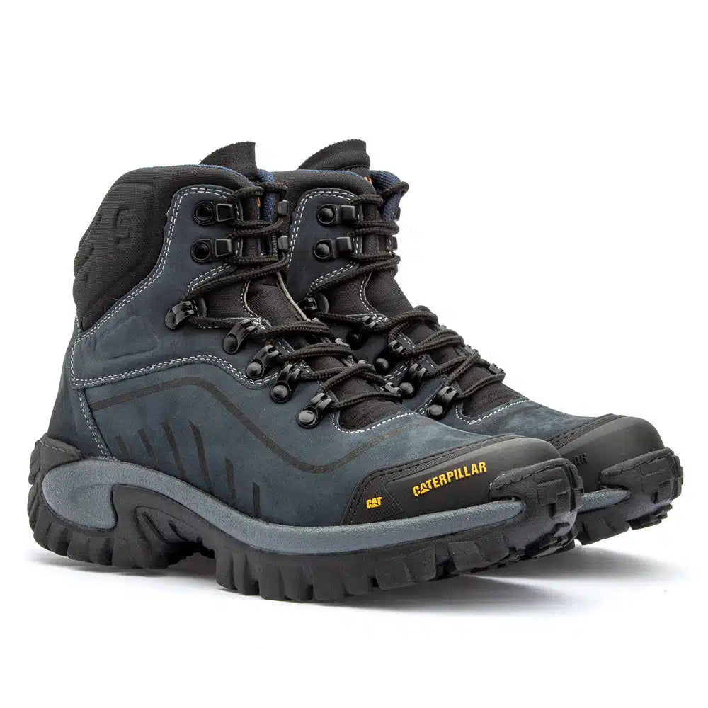 Bota Conquest Azul Nobuck